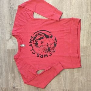 Festive "Mrs. Claws" Holiday Sweatshirt